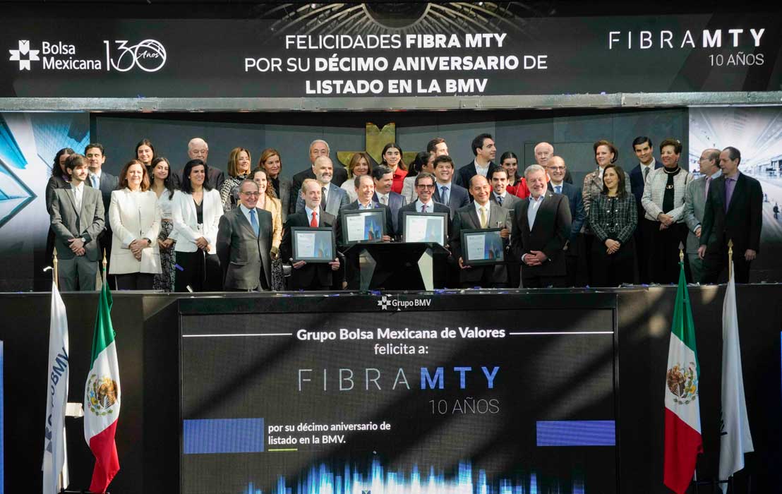 Fibra MTY cumple una década de liderazgo inmobiliario | Conectando Negocios