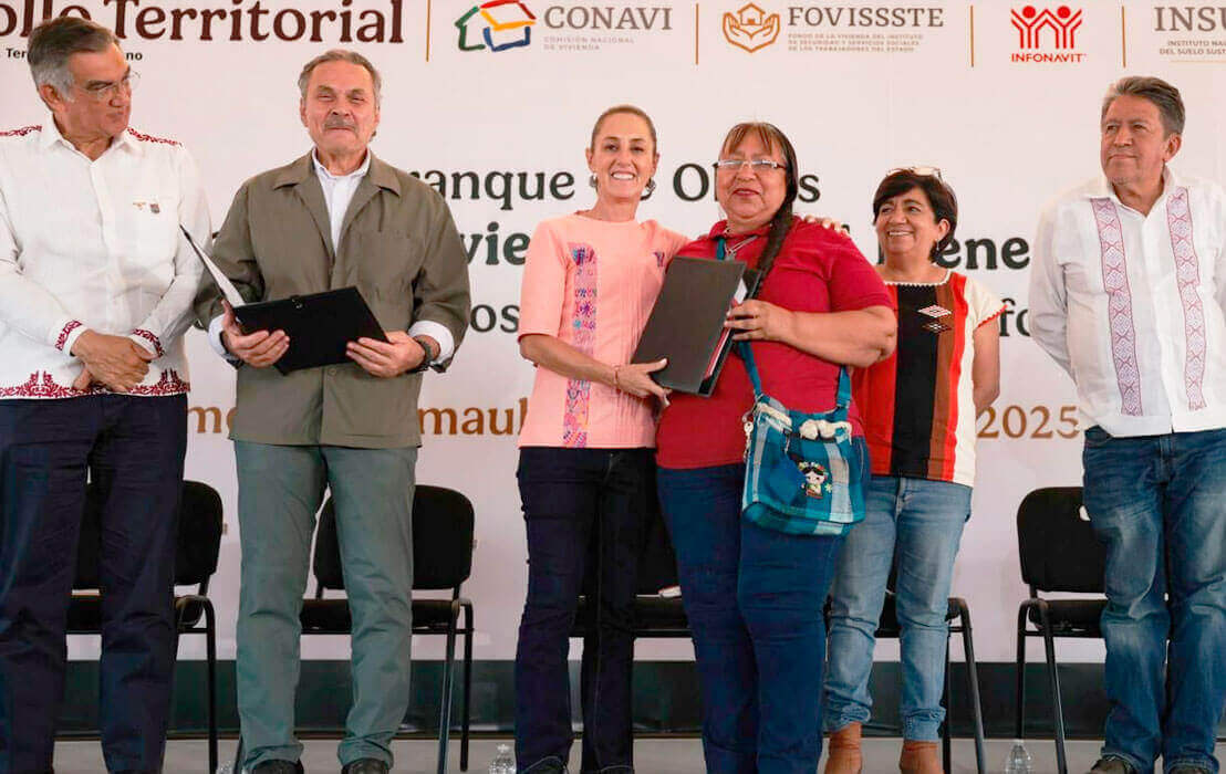 Arranca Sheinbaum programa de vivienda en Tamaulipas | Conectando Negocios